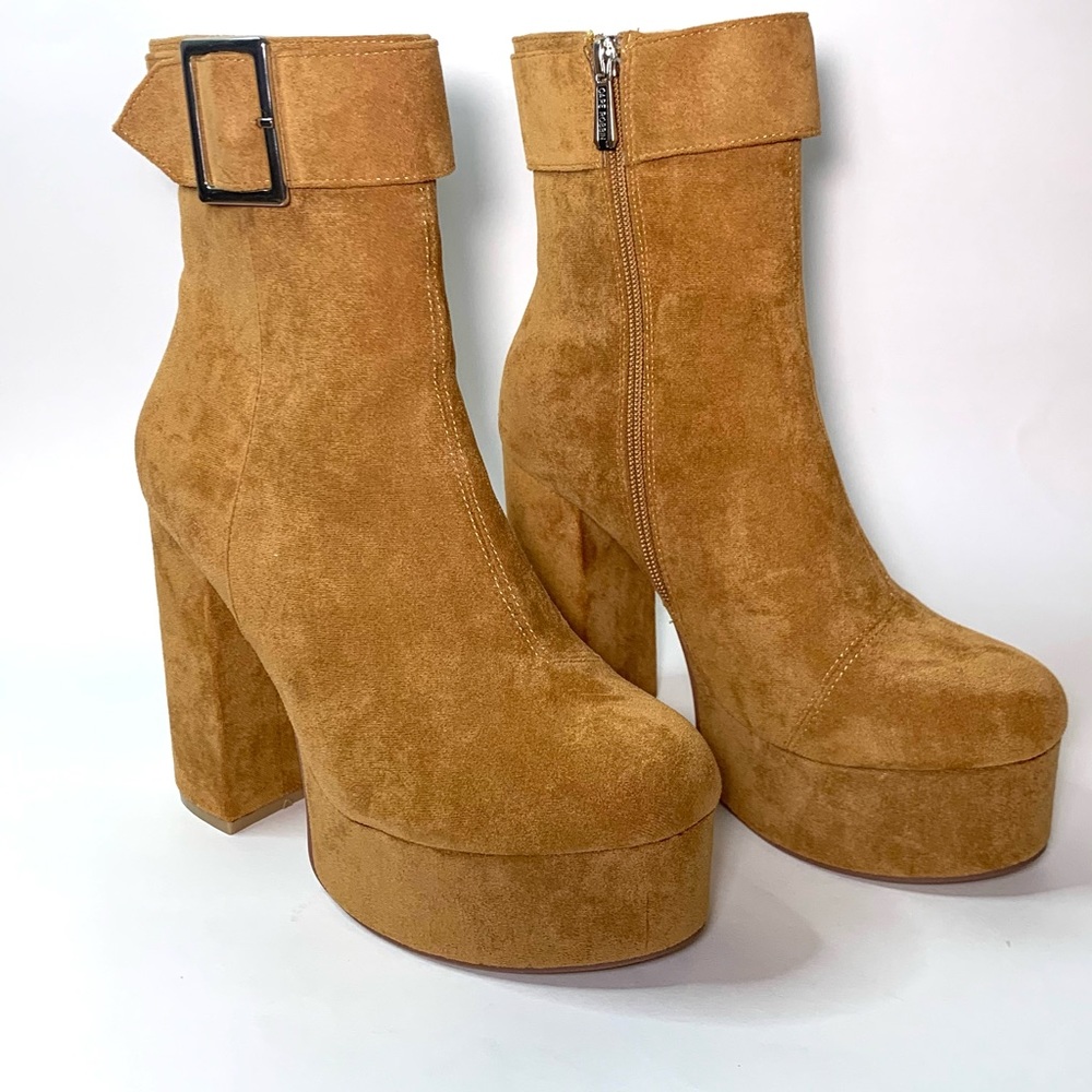 Suede Platform Boots - Picture 5 of 5